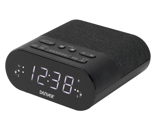 Denver Radiobudzik Denver CRQ-107 z ładowarką indukcyjną - 1535092 - zdjęcie 2